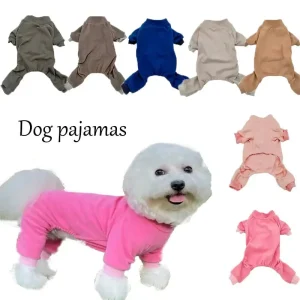 Winter Fleece Dog Pajamas