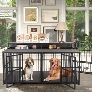 72 Inch Dog Crate For 2 Dogs
