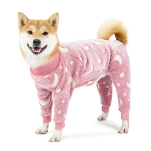 Soft Dog Pajama 4 Legged Warm Fleece