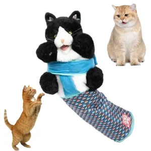 Cat Wrestling Puppet for Indoor