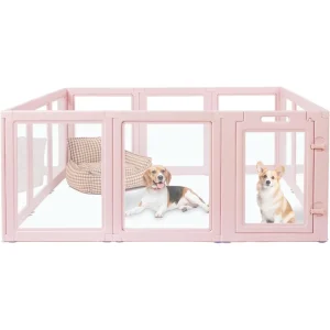 Clear Acrylic Dog Playpen House